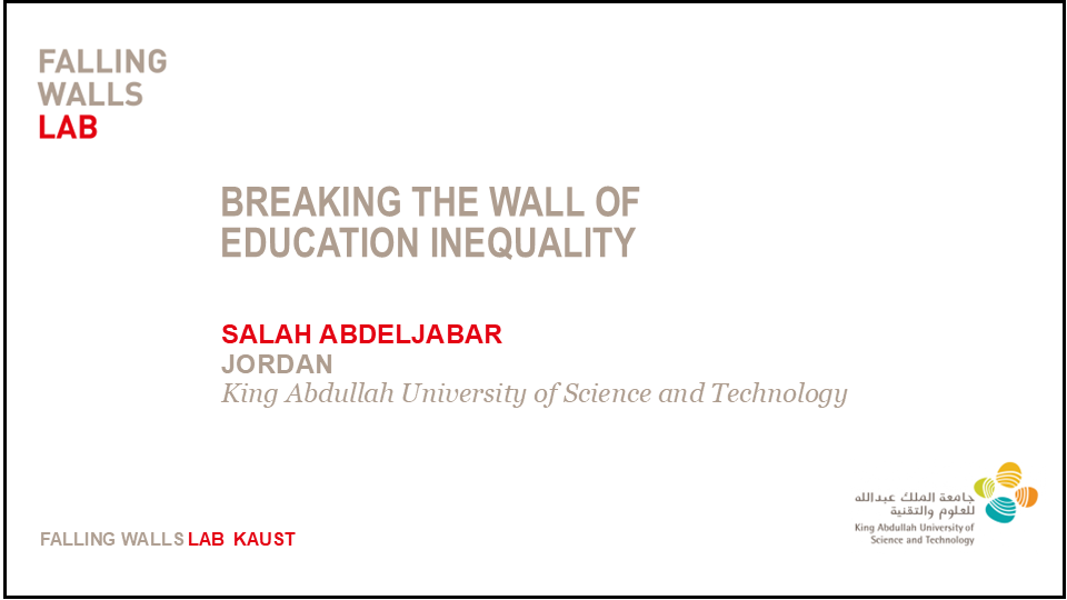 Falling Walls slide 1